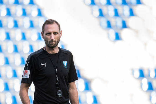 Assistant coach Andreas Georgson of Malmö FF