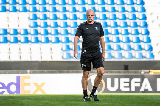 Head coach Uwe Rösler of Malmö FF