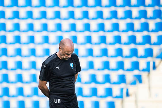 Head coach Uwe Rösler of Malmö FF