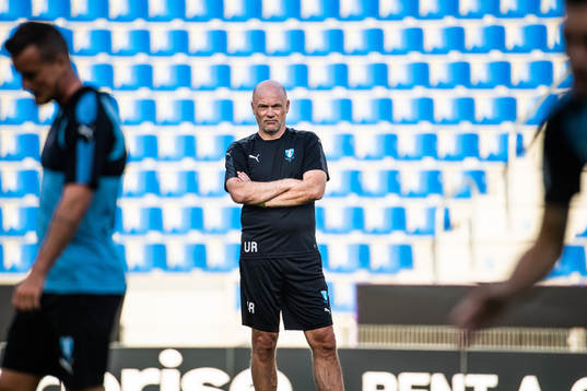 Head coach Uwe Rösler of Malmö FF