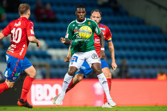 Brages Christian Kouakou och Helsingborgs Andreas Granqvist
