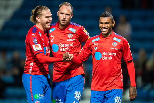 Helsingborgs Charlie Weberg, Andreas Granqvist och