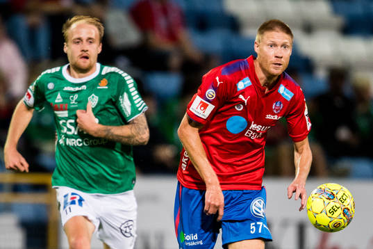 Brages Anton Lundin och Helsingborgs Markus Holgersson