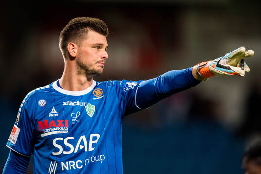 Brages målvakt Peter Rosendal