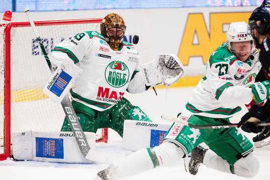 Rögles målvakt Justin Pogge