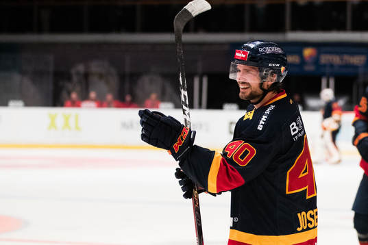 Djurgårdens Jacob Josefson jublar