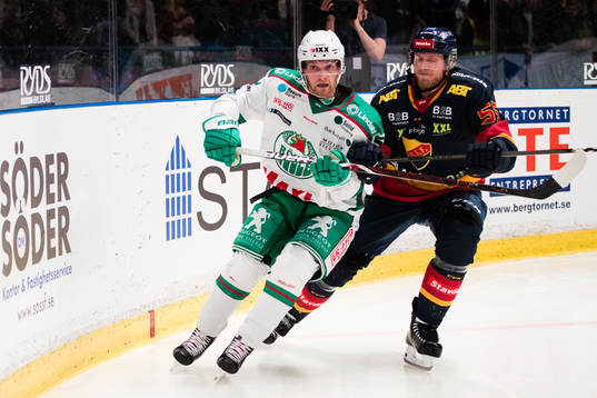 Rögles Simon Ryfors och Djurgårdens Alexander Urbom