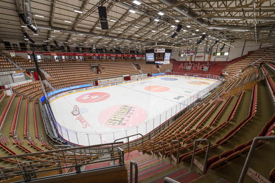 NHK Arena innan ishockeymatchen i SHL mellan Timrå och
