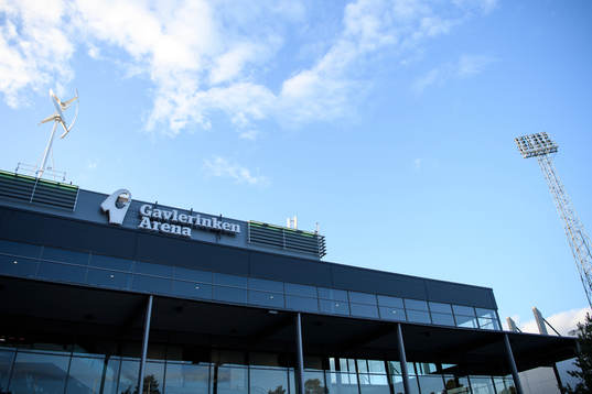 Exteriörbild av Gavlerinken Arena