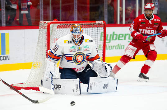 Växjös målvakt Viktor Fasth