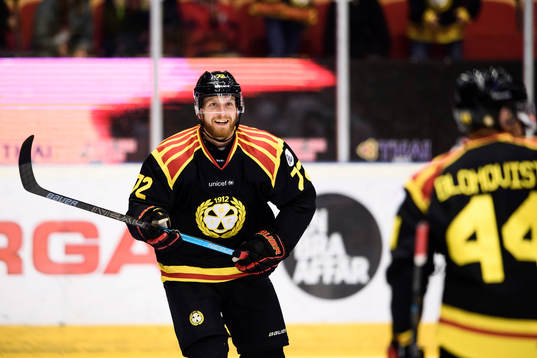 Brynäs Joachim Rohdin jublar