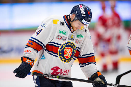 Växjös Brendan Shinnimin deppar