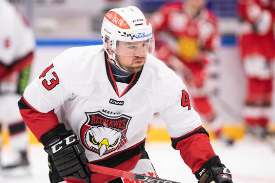 Malmö Redhawks Nichlas Hardt   i ishockeymatchen i SHL