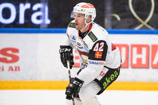 Malmö Redhawks Niklas Arell i ishockeymatchen i SHL mellan