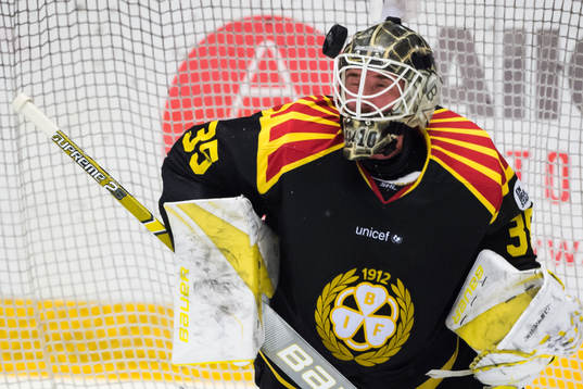 Brynäs målvakt David Rautio