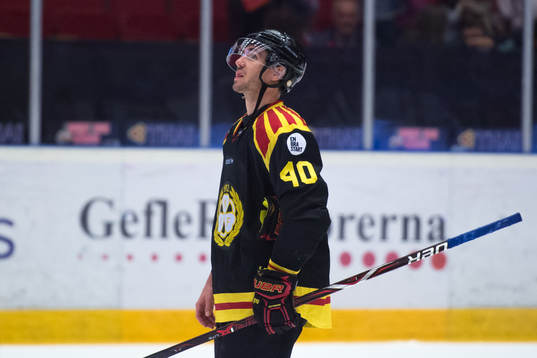 Brynäs Jesper Jensen deppar
