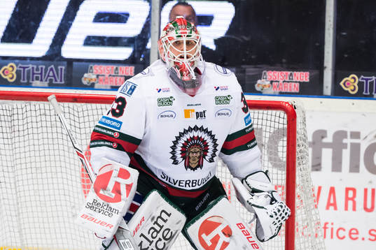 Frölundas målvakt Johan Mattsson