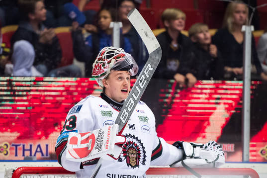 Frölundas målvakt Johan Mattsson