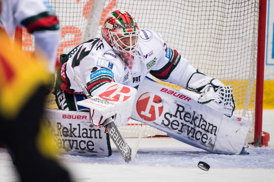 Frölundas målvakt Johan Mattsson