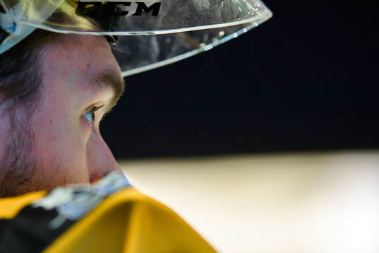 Skellefteås målvakt Gustaf Lindvall