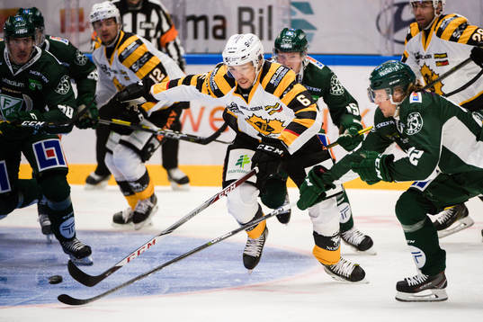 Skellefteås Filip Berglund och Färjestads Jesper Olofsson