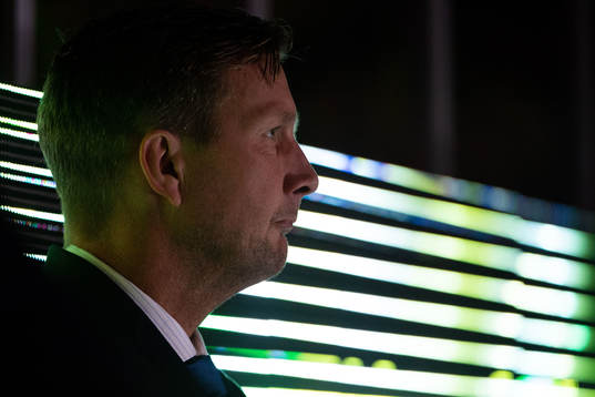 Färjestads tränare Johan Pennerborn