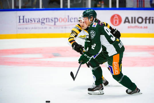 Skellefteås Mathis Olimb och Färjestads Jesper Olofsson