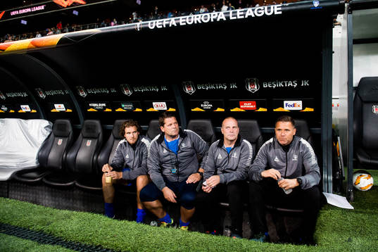 Geir Bakke, head coach of Sarpsborg 08, and Tom Freddy