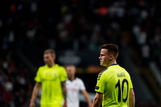 Tobias Heintz of Sarpsborg 08 looks dejected