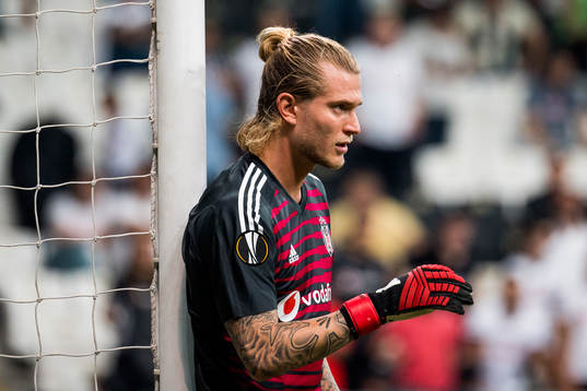 Goalkeeper Loris Karius of Besiktas