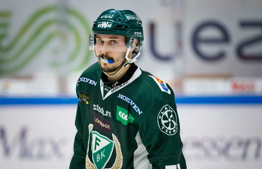 Färjestads Jesse Virtanen deppar