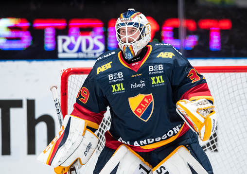 Djurgårdens målvakt Adam Reideborn