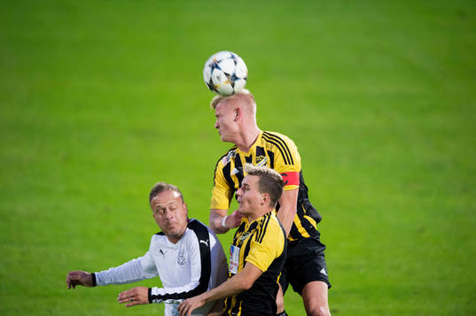 IFK Hässleholms Linus Svensson och Danny Gunnarsson