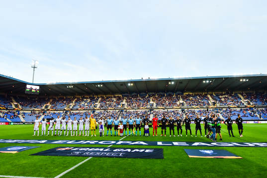Players of Genk and Malmö FF