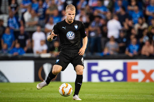 Oscar Lewicki of Malmö FF