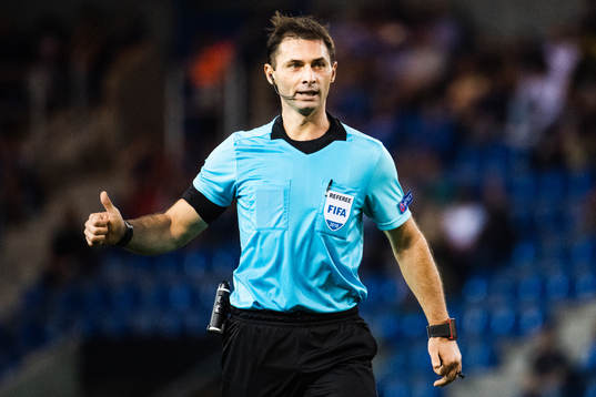 Referee Aleksei Eskov