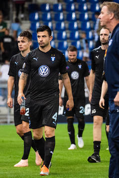 Andreas Vindheim and Behrang Safari looks dejected