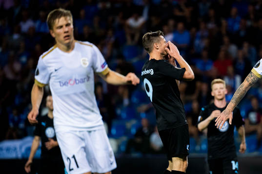 Markus Rosenberg of Malmö FF looks dejected