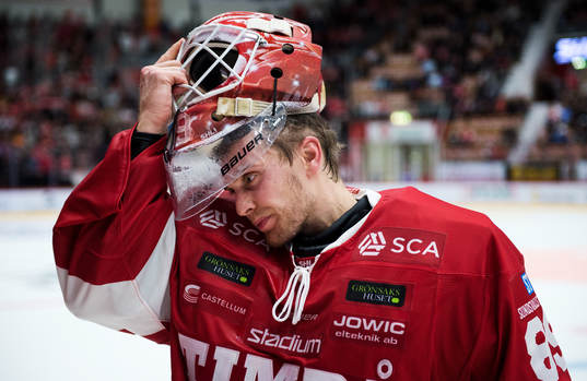 Timrås målvakt Niklas Svedberg