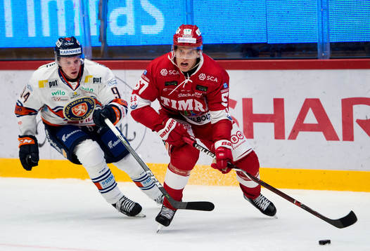 Växjös Joel Persson och Timrås Anton Wedin