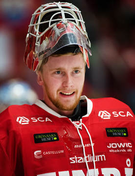 Timrås målvakt Victor Brattström