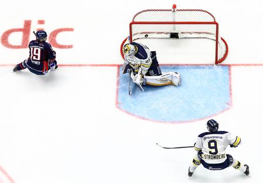 Mål 4-1 av Linköpings Joe Whitney