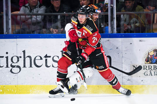 Luleås Johan Harju  och Örebros Aaron Palushaj