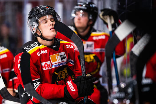 Luleås Nils Lundkvist deppar