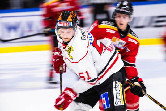 Örebros Kristian Näkyvä och Luleås Nils Lundkvist