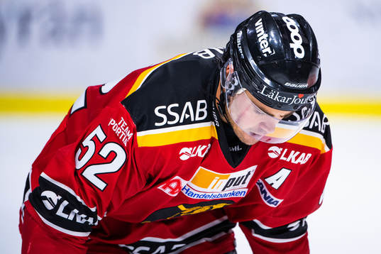 Luleås Karl Fabricius deppar
