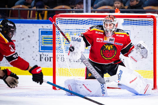 Luleås målvakt Joel Lassinatti