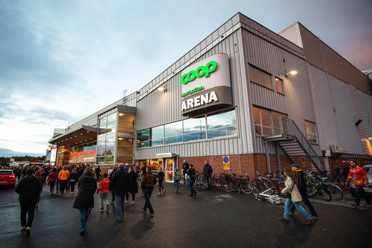 COOP Norrbotten Arena exteriört