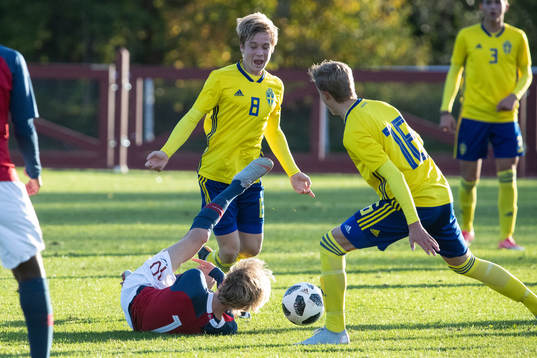 Sveriges Nils Wallenberg och Norges Odin Thiago Holm och