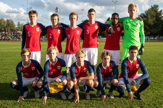 Norges övre raden Henrik Stenseide Elias Hagadokken Lenoci